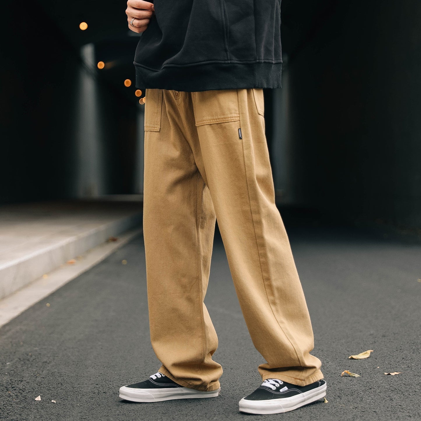 Dean – Loose Fit Khaki Pants
