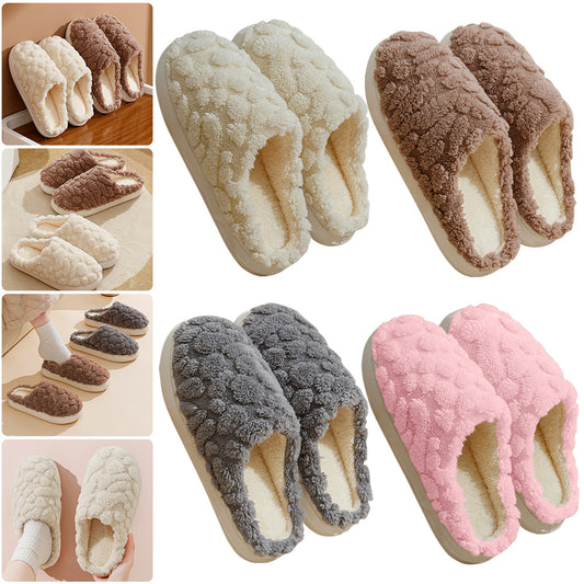 Joan – Cozy Unisex Plush Slippers