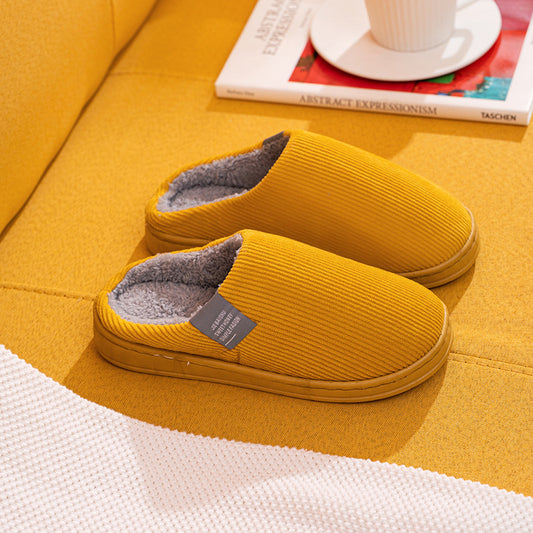 Alison – Cozy Vegan Leather Indoor Slippers