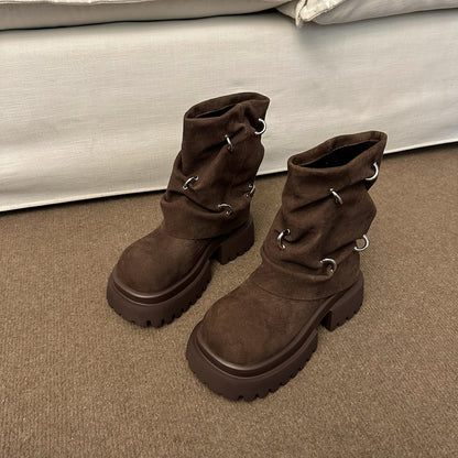 Hayley – Women's Platform Martin Boots