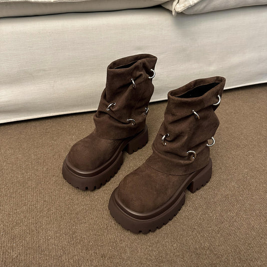 Hayley – Women's Platform Martin Boots