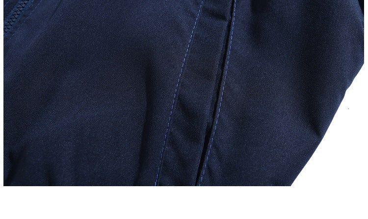 Gavin – Men's Color Block Baseball Collar Jacket