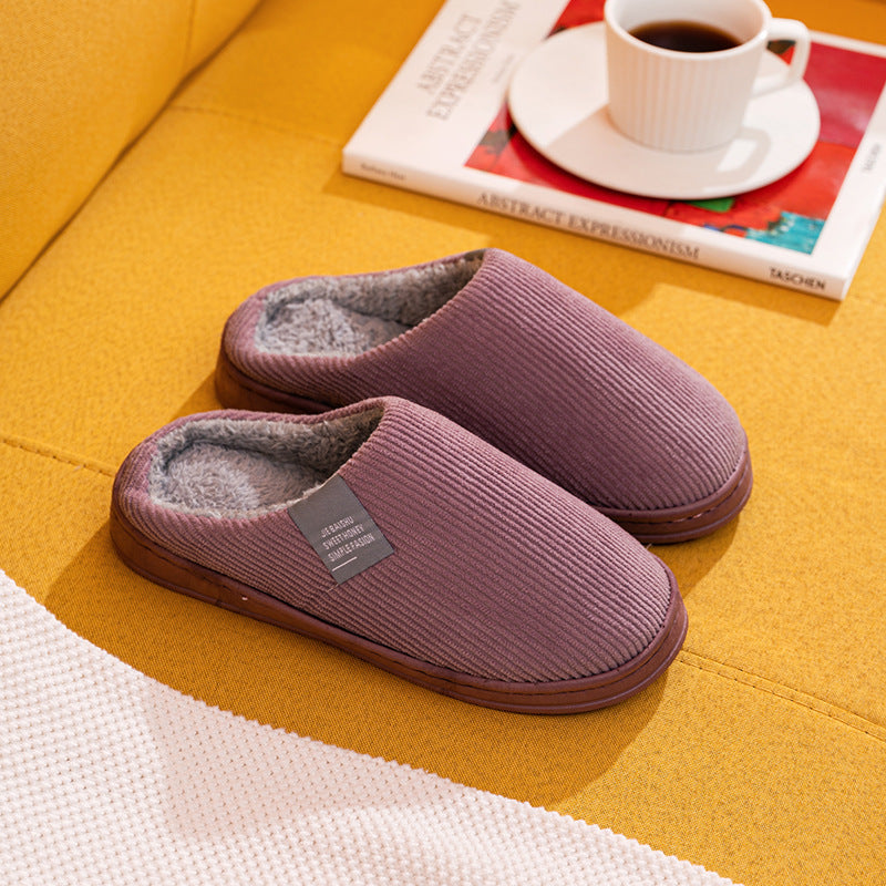 Alison – Cozy Vegan Leather Indoor Slippers