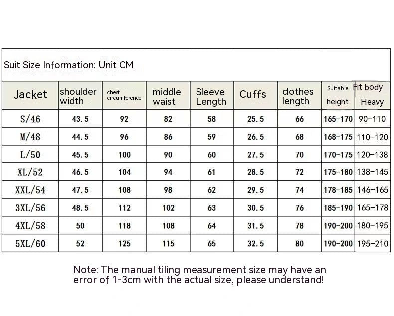 Luke – Plus Size Men's Leisure Suit