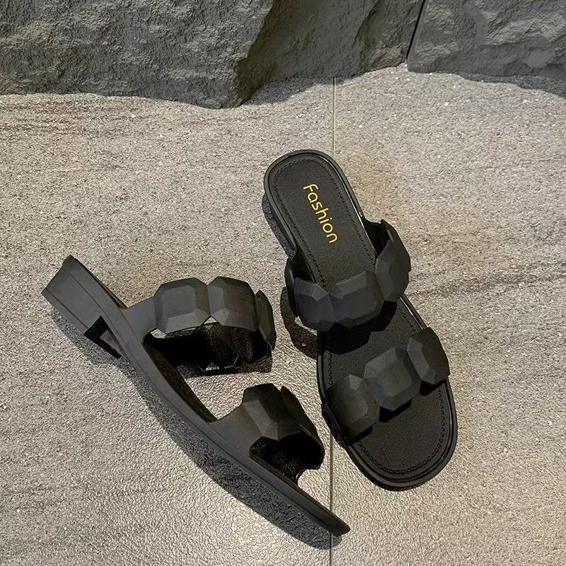 Patricia – Simple Square Toe Sandals