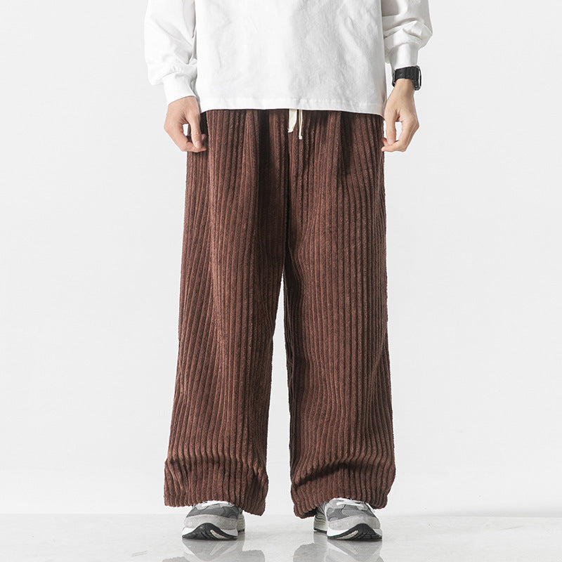 Jonathon – Retro Straight Corduroy Pants