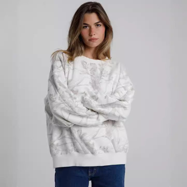 Holly – Camouflage Hoodie Sweatshirt Set