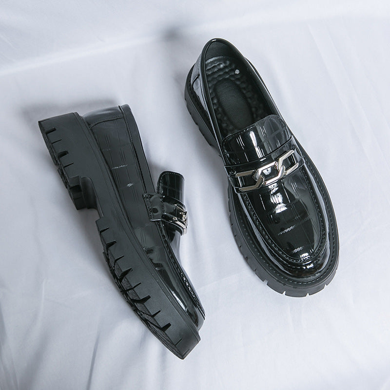 Norman – Men's British Style Platform Workwear Vegan Leather Shoes