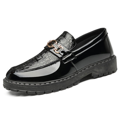 Tom – Glossy Casual Vegan Leather Shoes