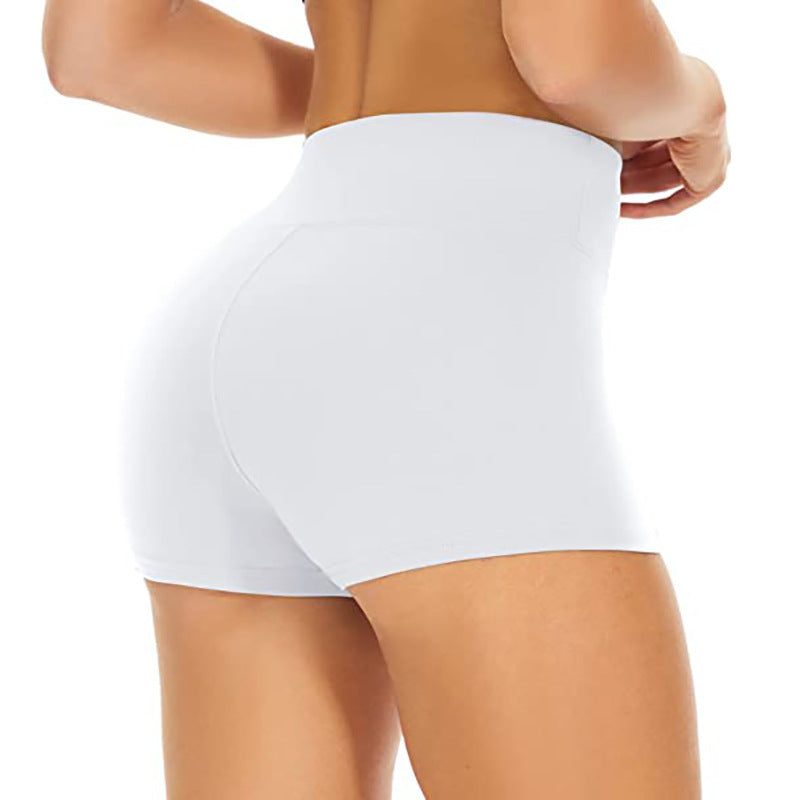 Alison – Trendy Vegan Silk High Waist Shorts
