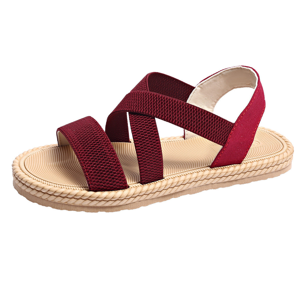 Margaret – Women's Elastic Band Roman Sandals