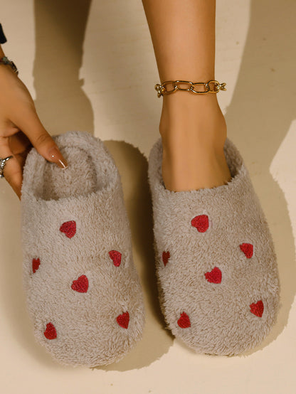 Tamara – Women's Heart Toe Fluffy Slippers