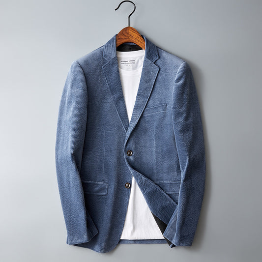 Marc – Slim Corduroy Suit for Autumn