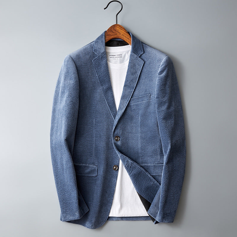 Marc – Slim Corduroy Suit for Autumn