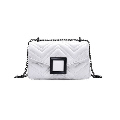 Leanne – One-Shoulder Chain Bag with Fashion Embroidery