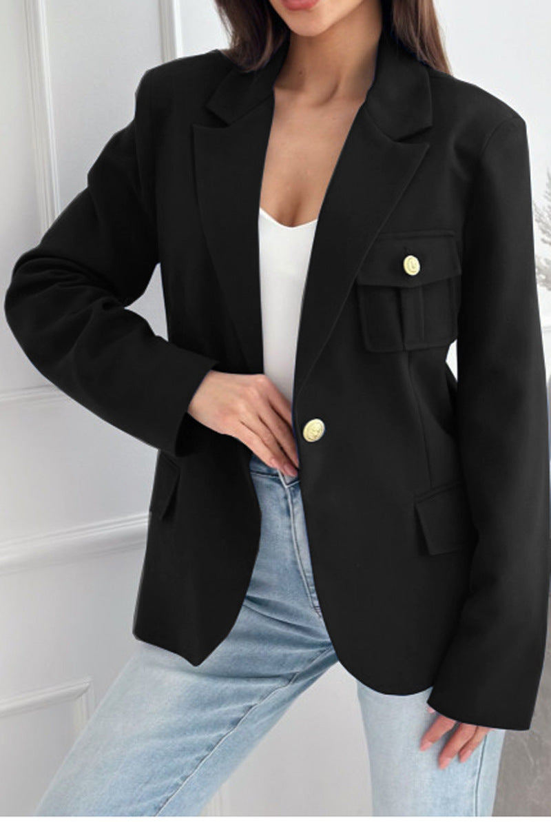 Georgina – Double Breasted Slim Fit Coat