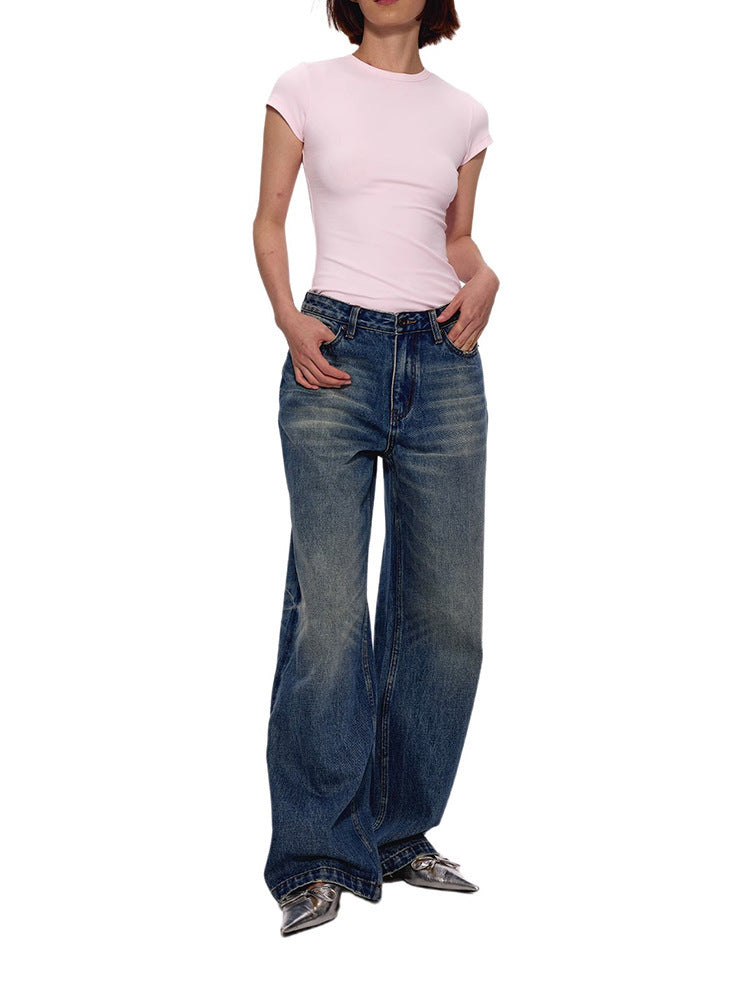 Sandra – Slimming Round Neck T-Shirt