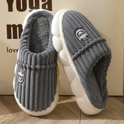 Rachael – Cozy Corduroy Vegan Slippers