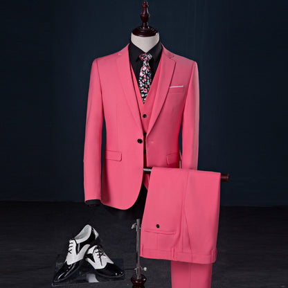 Phil – Men's Slim Suit with Retro Casual Style