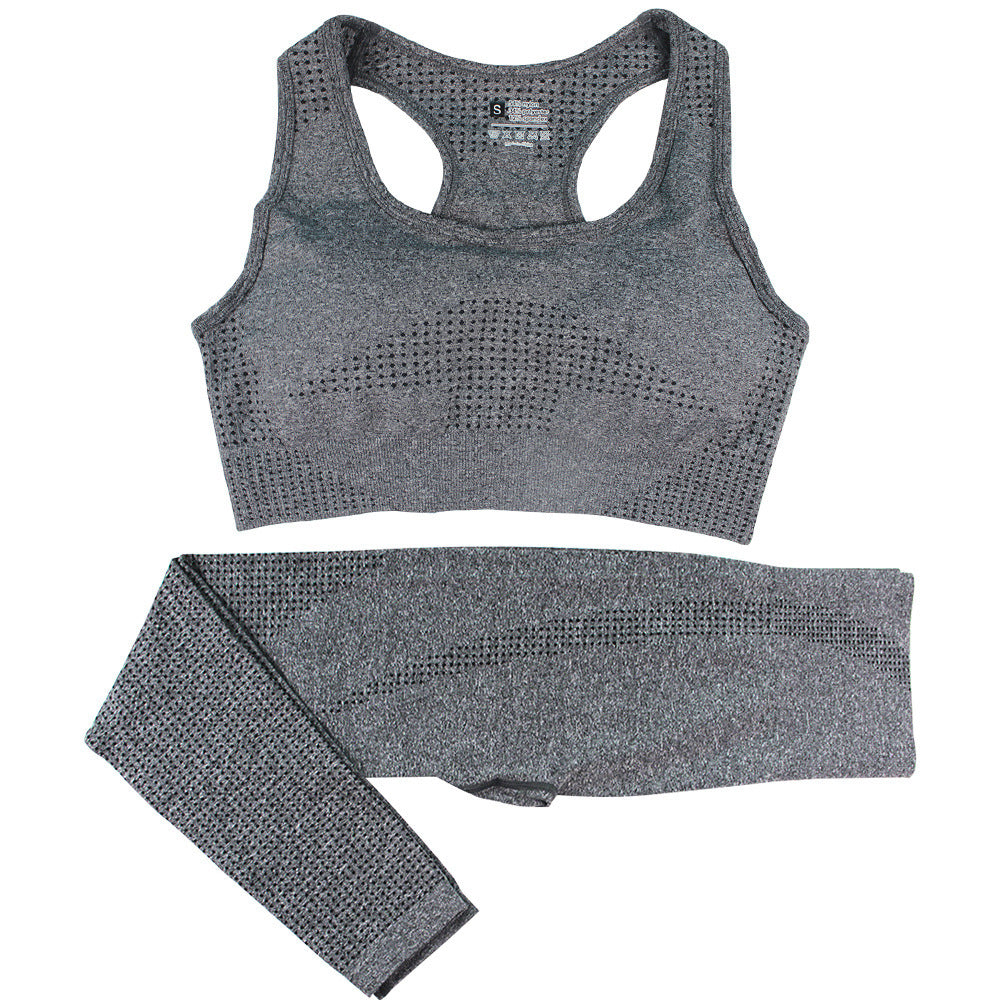 Ann – Seamless Yoga Set with High Waist Leggings
