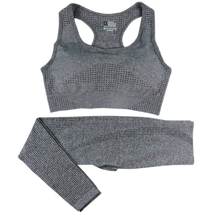 Ann – Seamless Yoga Set with High Waist Leggings