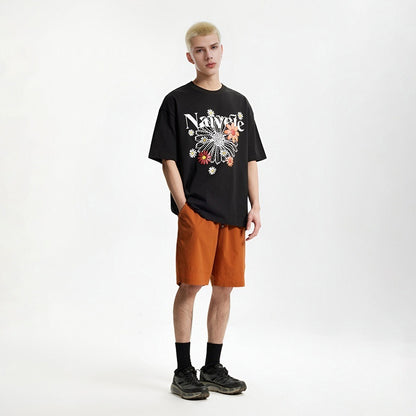 Robyn – Colorful Daisy Print T-shirt