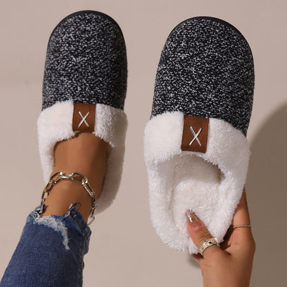 Rebecca – Cozy Vegan Plush Indoor Slippers