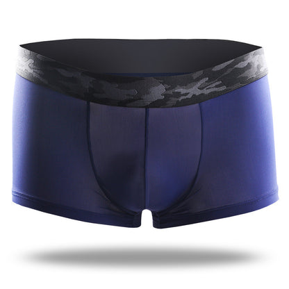 Neville – Seamless Ice Silk Summer Boxer Shorts