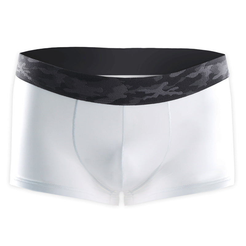Neville – Seamless Ice Silk Summer Boxer Shorts
