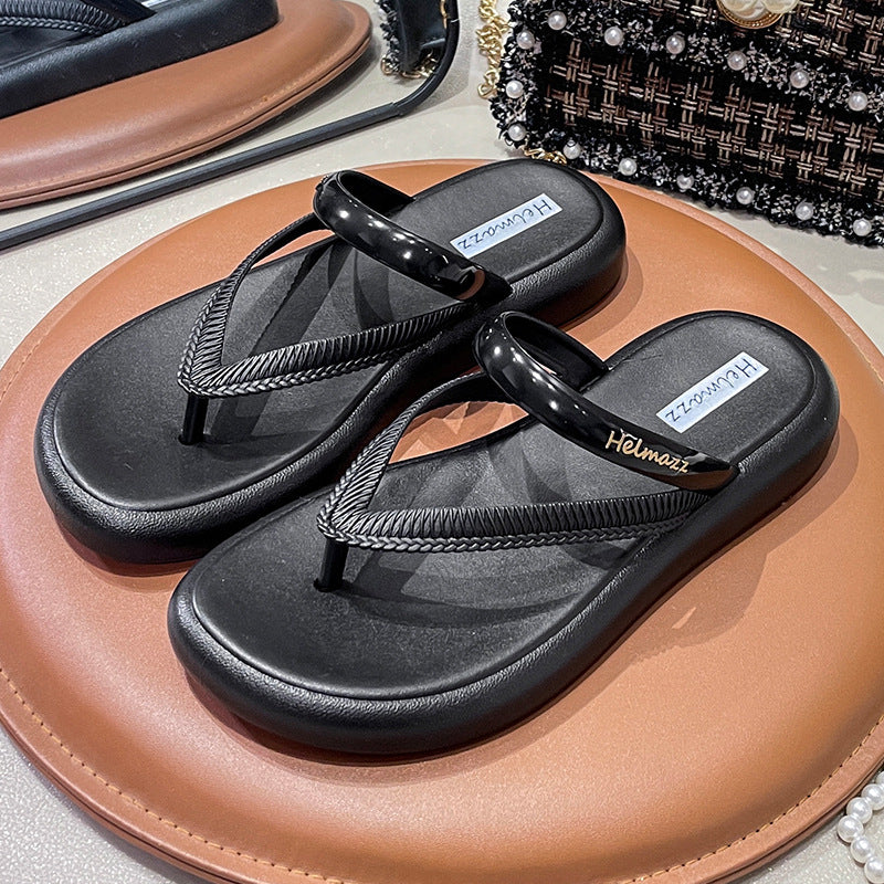 Victoria – Women's Non-slip Beach Flip-flops with Thick Soft Bottom