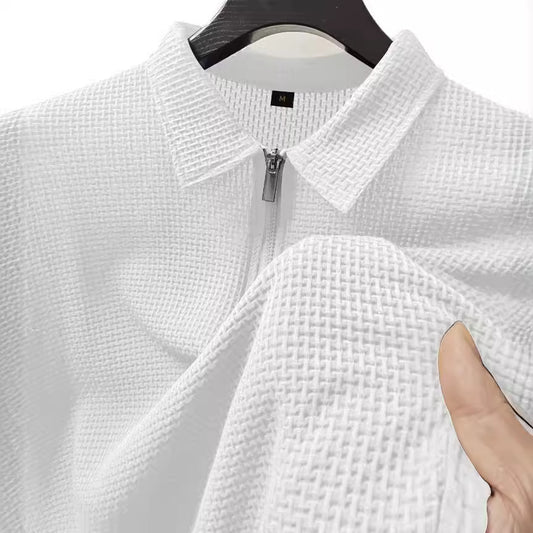 Jake – Men's Casual Top with High Elastic Breathability