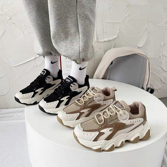 Caroline – Women's Colorblock Sneakers for Autumn and Winter