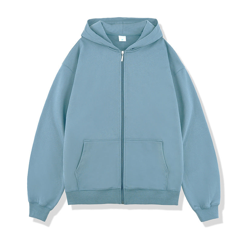 Rodney – Loose Zipper Hooded Sweater