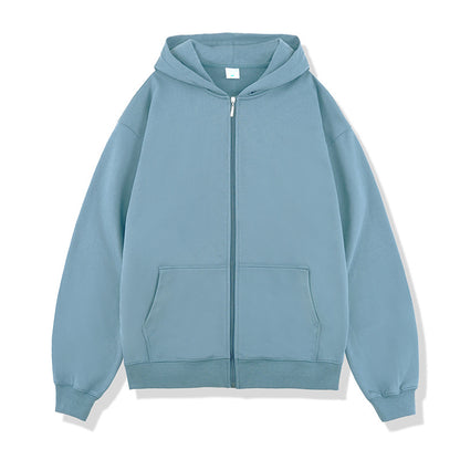 Rodney – Loose Zipper Hooded Sweater