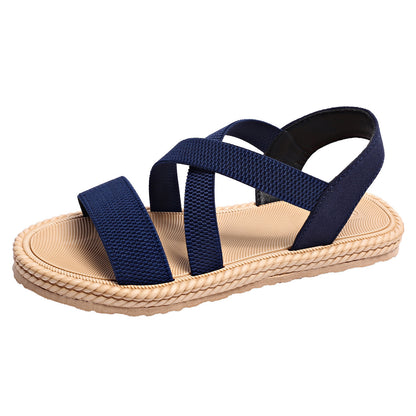 Margaret – Women's Elastic Band Roman Sandals
