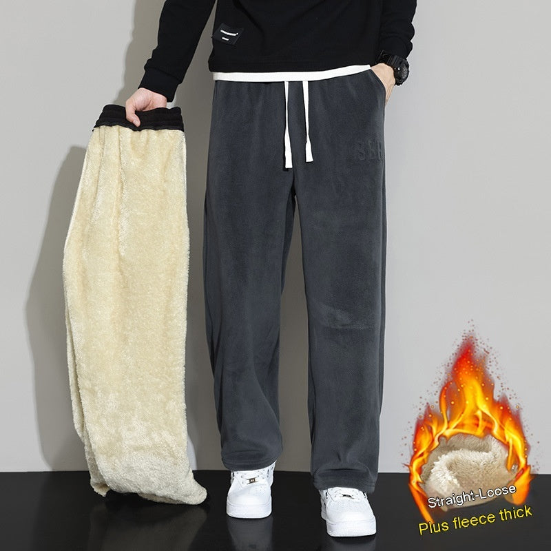 Samuel – Men's Winter Casual Cashmere Wide-leg Pants