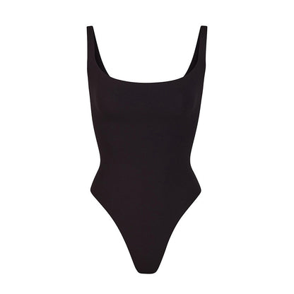 Charlotte – Women's High Elastic Jumpsuit with Belly Shaping