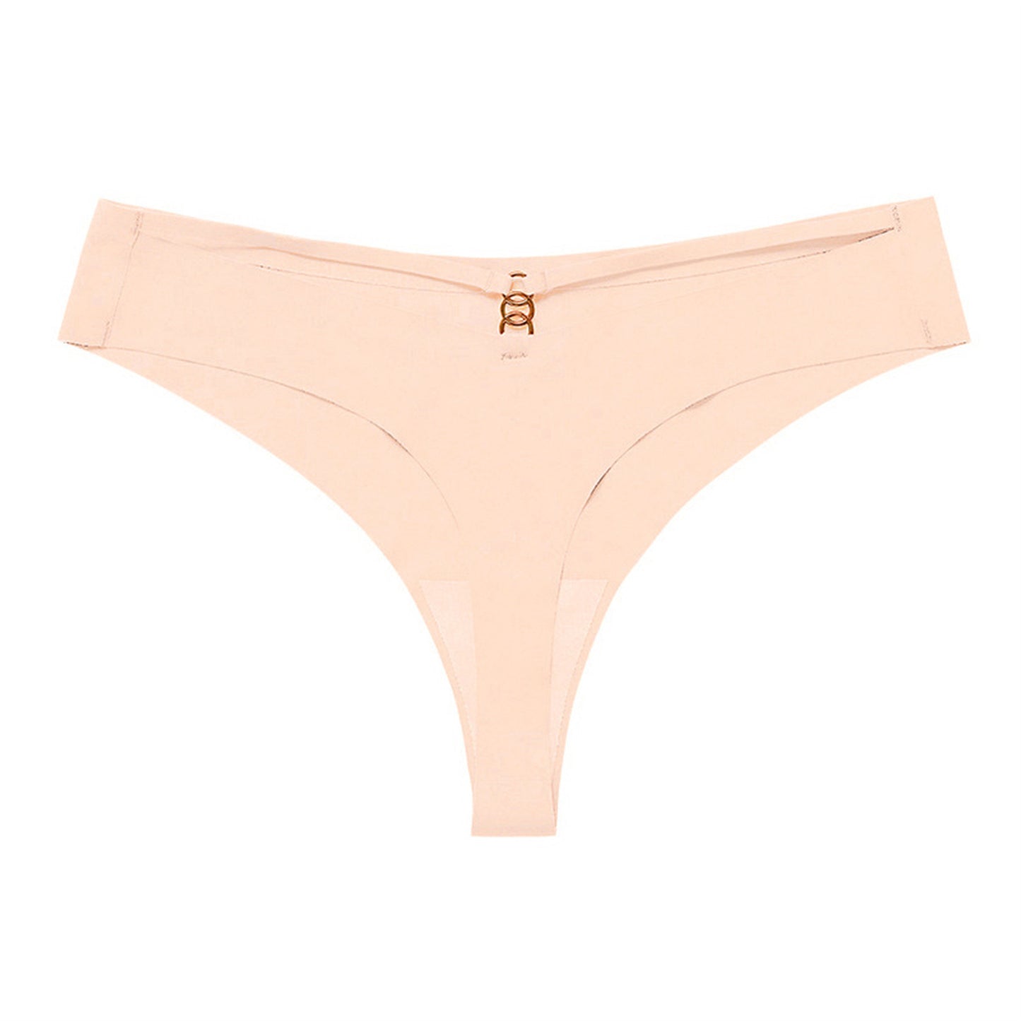 Shirley – Seamless Ice Silk Low-Waist Thong Set