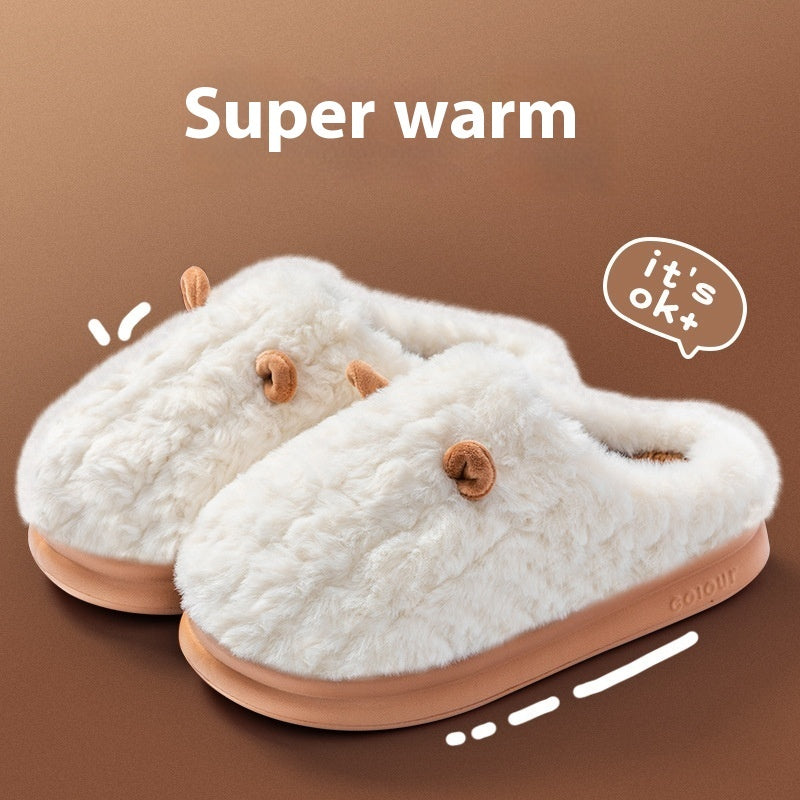 Marcus – Cozy Indoor Slippers with Thick Sole
