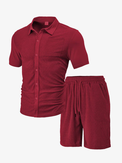 Douglas – Casual Men's Short Sleeve Set