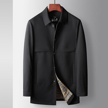 Christopher – Men's Polo Collar Zipper Casual Jacket