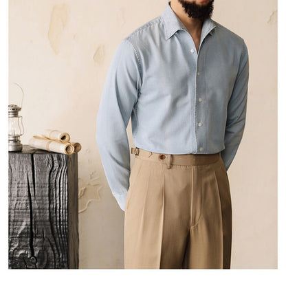 Gerald – Iron Free Solid Color Men's Top