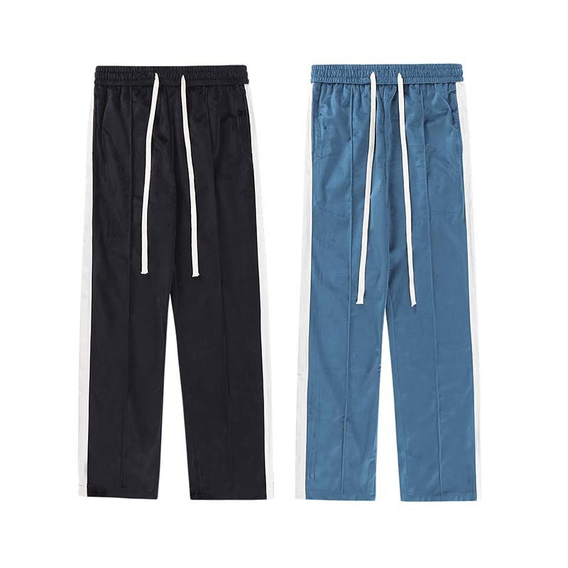 Gavin – Men's Retro Color Clash Pants