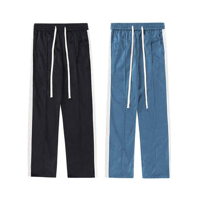 Gavin – Men's Retro Color Clash Pants