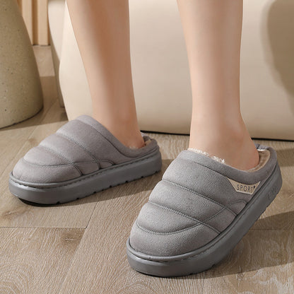 Barbara – Cozy Vegan Suede Indoor Slippers