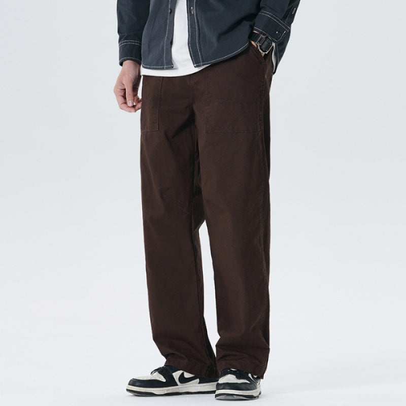 Roger – Loose Casual Cargo Pants with Multi-Pockets