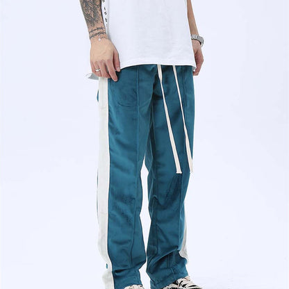 Gavin – Men's Retro Color Clash Pants