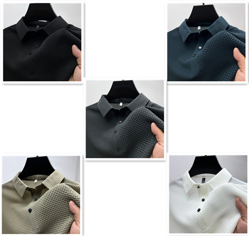 Harvey – Men's Mesh Ice Silk Polo Shirt