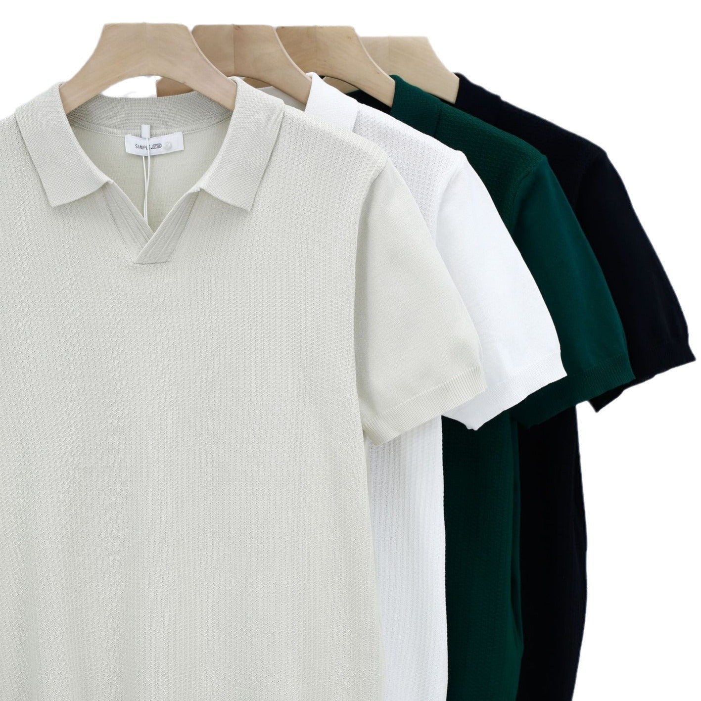 Rory – Summer Knitted Polo Shirt