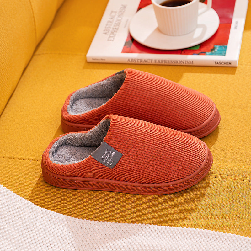 Alison – Cozy Vegan Leather Indoor Slippers